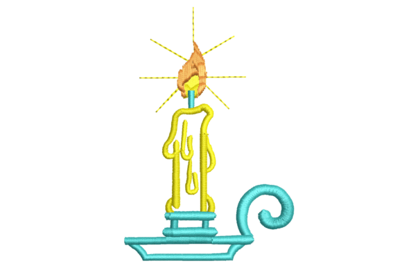 Candle Embroidery Design Review