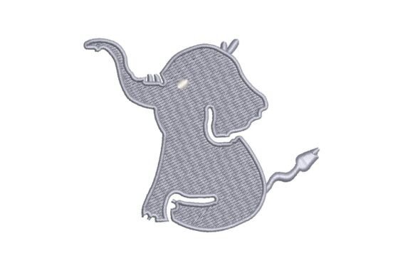 Cute Baby Elephant Embroidery Design Review