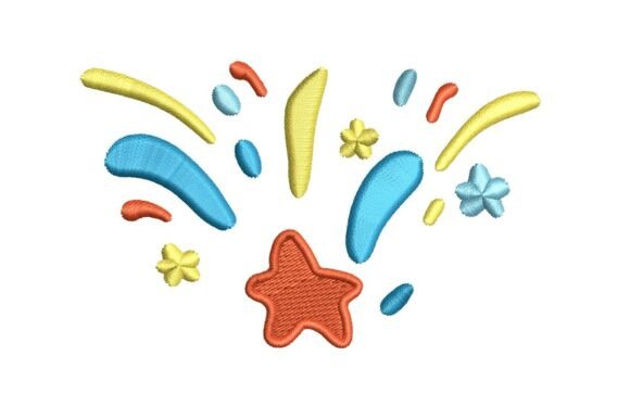 Festive Carnival Confetti Embroidery Design Review