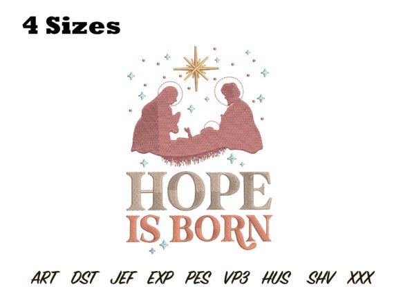 Hope is Born Embroidery Design Review