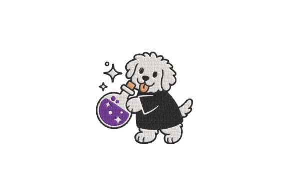 Magic Dog Potion Embroidery Review