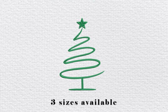 Minimal Christmas Tree Embroidery Review